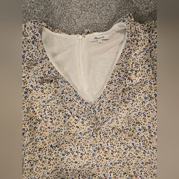 Madewell 100% Silk, Lined, Summer Dress - Picture 8 of 8